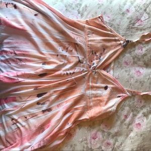 Orange/pink tank top